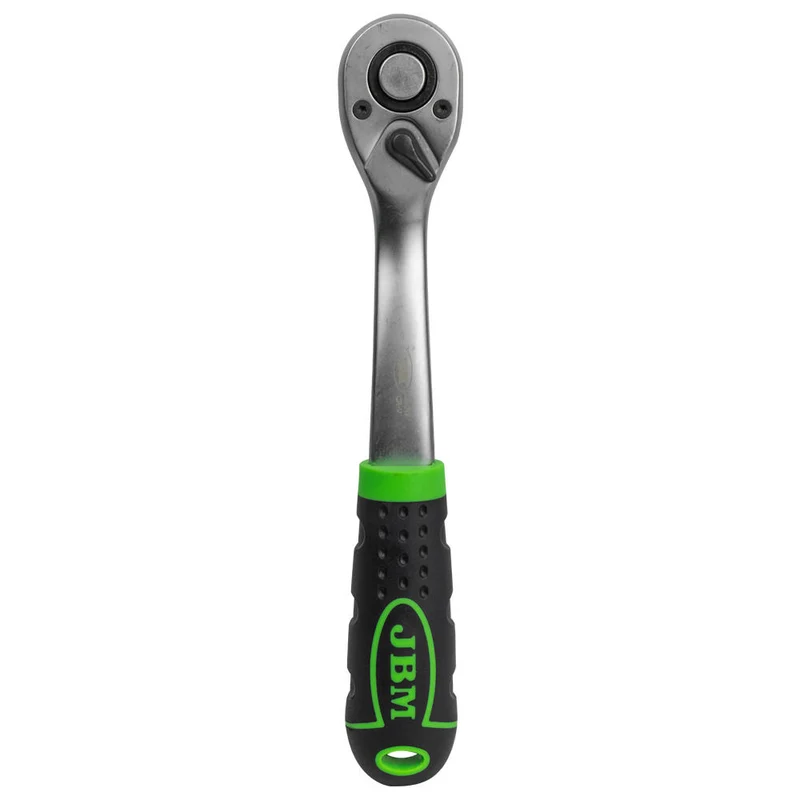 CRICCHETTO 1/2" CON TESTA A 72 DENTI 255MM - ZINCATO 54019 JBM