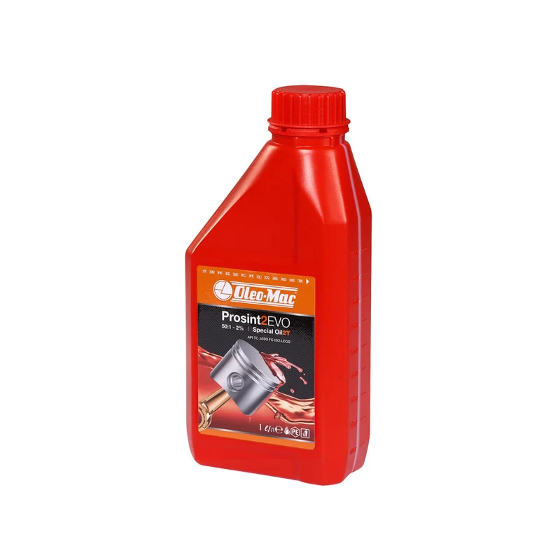 Olio PROSINT 2 EVO OLEOMAC 1 Lt a base sintetica per motore a 2 tempi