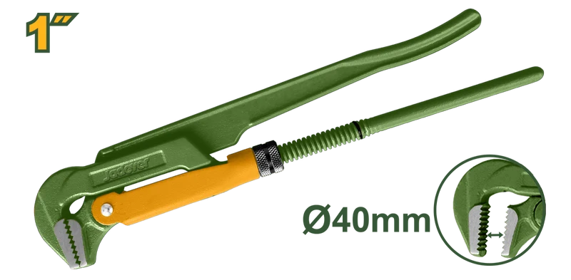 Spatola a Pappagallo 90° Heavy Duty Jadever in Acciaio al Carbonio