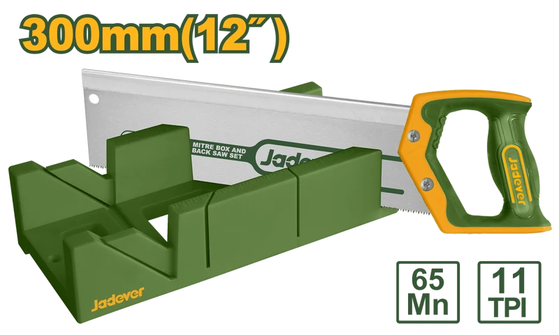 Cassetta per Tagli Angolati con Seghetto Jadever 300 mm 12”