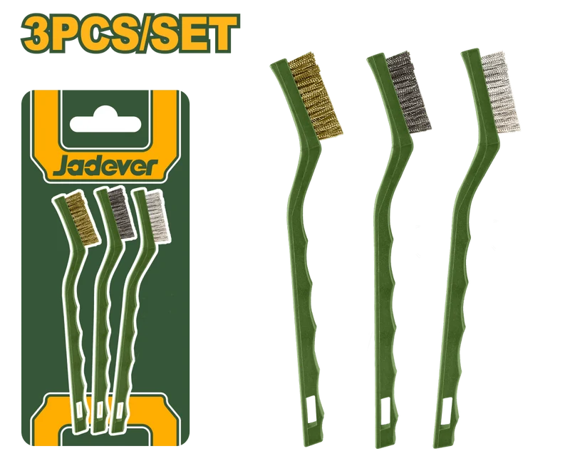 Set spazzole di pulizia Jadever con setole miste – 3 pezzi