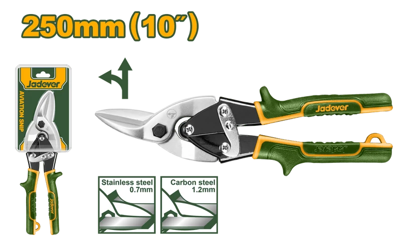 Cesoia per lamiera aviation 250 mm Jadever