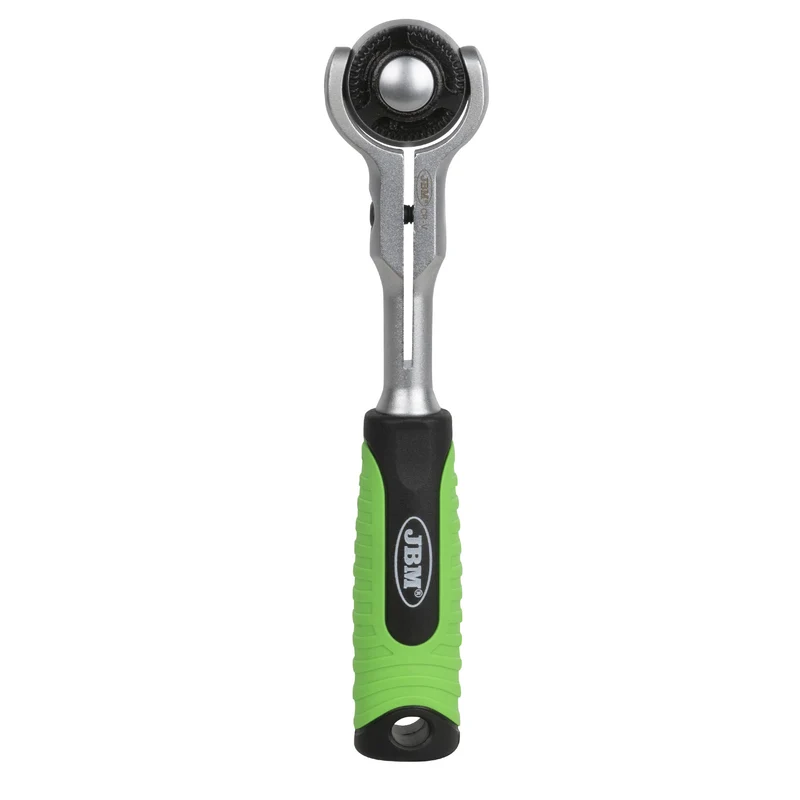 CRICCHETTO 1/4" CON TESTA GIREVOLE A 72 DENTI 145MM 51405 JBM