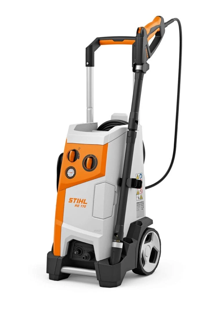 Idropulitrice elettrica Stihl RE 170 potente da 150 bar.