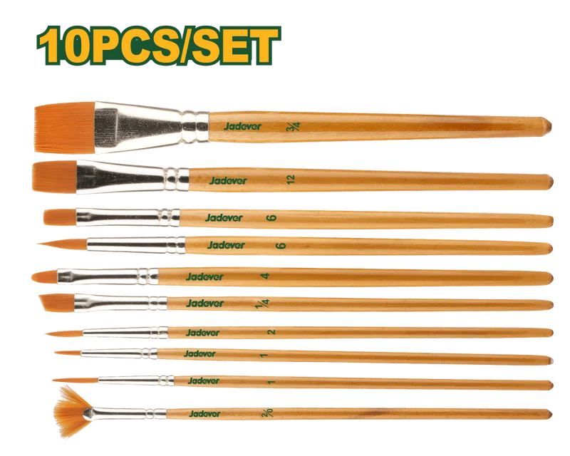 Set Pennelli Artistici Jadever 10 in 1