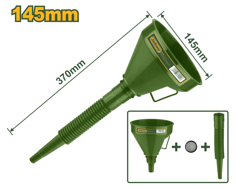 Imbuto Flessibile 2 in 1 Jadever 145 mm per Travaso Liquidi