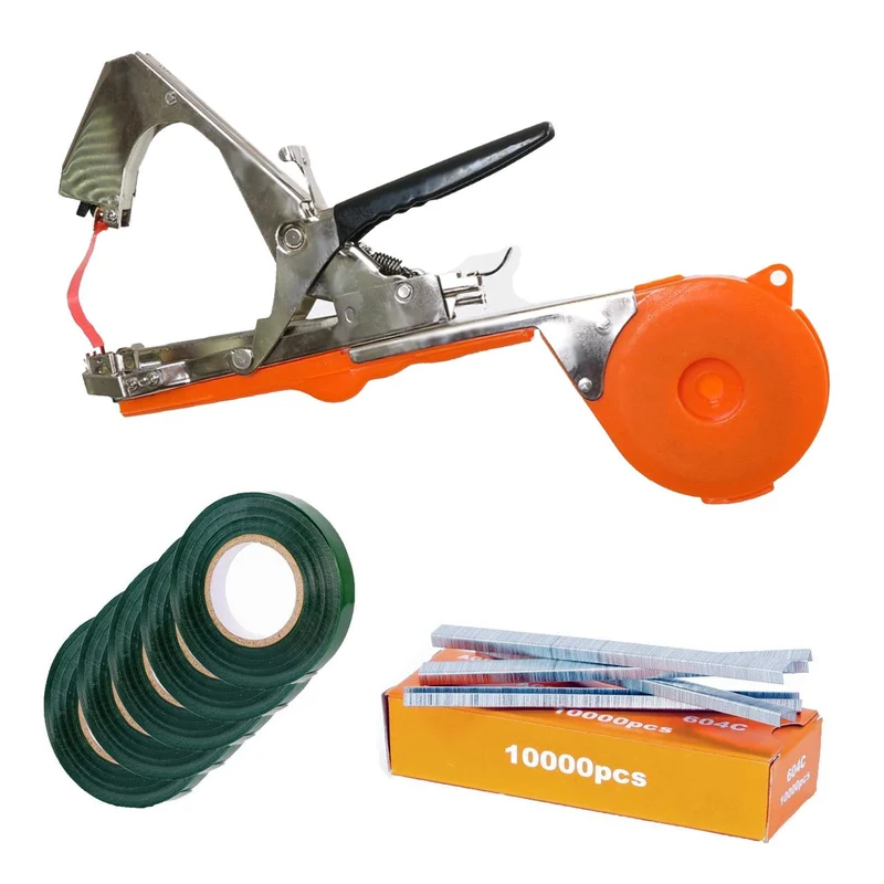 B-WARE Pinze a nastro, legatrice FUXTEC + 5 nastri + punti