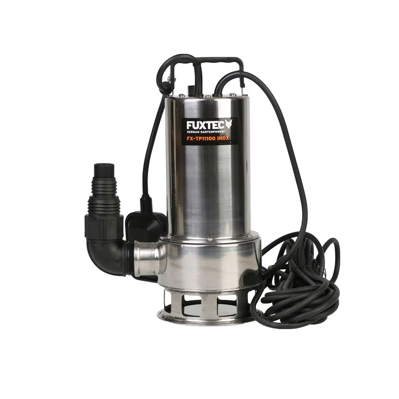 B-WARE Pompa immersione in acciaio inox 1100W FUXTEC FX-TP11100 - 15000 litri all'ora