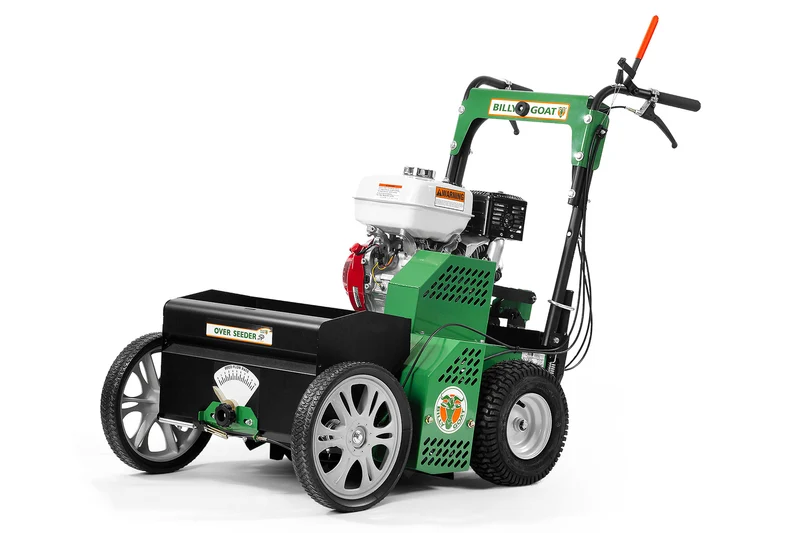 Rigeneratrice a scoppio Billy Goat OS 901 SPH professionale con motore Honda GX 270 OHV da 270cm3 e larghezza da lavoro 55cm.