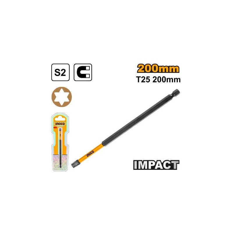 Cacciavite Bit Magnetico T25 da 200 mm