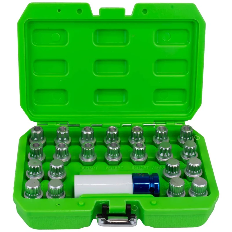 SET DI BUSSOLE PER RIMUOVERE LE VITI DI SICUREZZA VW 53207 JBM
