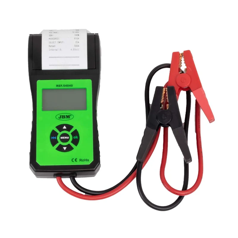 TESTER BATTERIA CON FUNZIONE DI STAMPA 54040 JBM