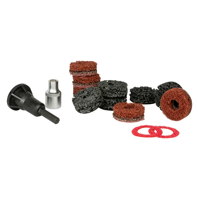 SET DI STRUMENTI PER LA PULIZIA DEI MOZZI 14 PEZZI 54069 JBM