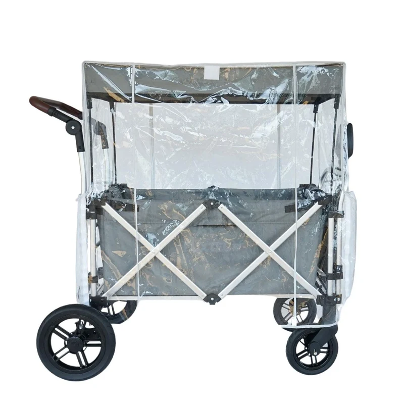 B-WARE Parapioggia trasparente per carrelli pieghevoli FUXTEC CTL900