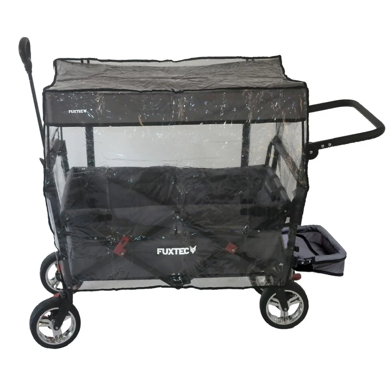 B-WARE Parapioggia trasparente per FUXTEC carrello CT800 e CT850 protezione aria inverno