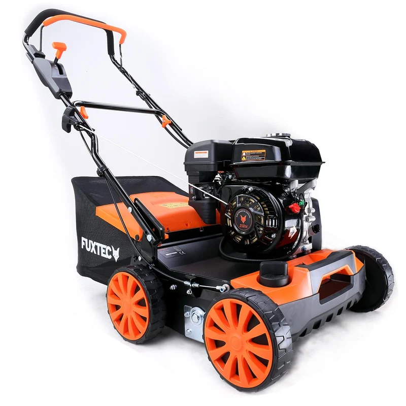 B-WARE Arieggiatore scarificatore a scoppio raccoglierba - 4 tempi 5.4CV - 38cm Fuxtec BV140