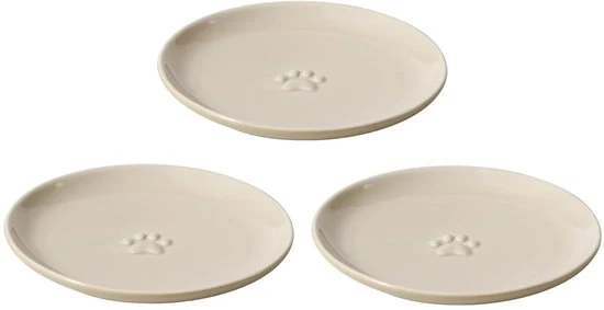 Comodità per gatti - set di 3 - ceramica - poco profondo