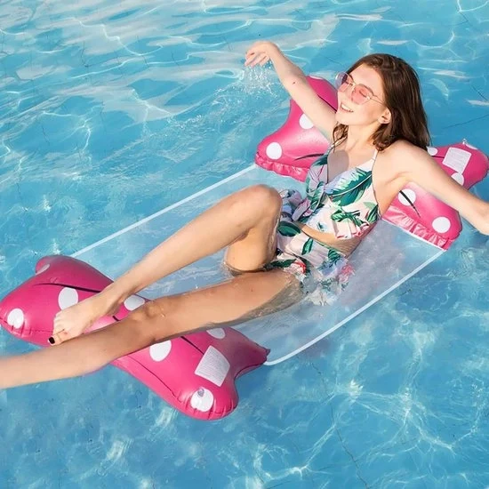 Materassino per Acqua - Materassino per Bagno - Piscina Inflabile - Materasso Inflabile per Bagno - Piscina per Bambini - Bagno - Spiaggia - Giochi per la Piscina - Vacanza - Must Have per l'Estate!