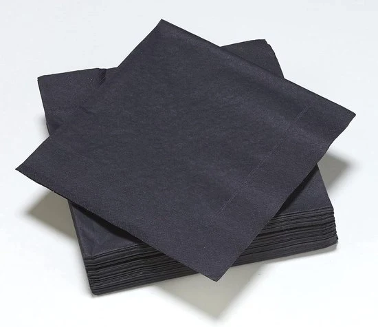 50 serviette di cotone 2 strati FSCÂ® - 33 x 33 cm - serviette di carta necessarie
