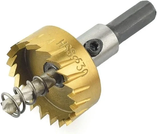 Gatenzaag HSS 45 mm - boor per metallo, legno e leghe - 12-65 mm