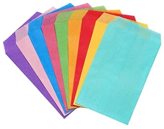 Sacchetto per panini in carta blu - 100 pezzi - 17 x 20,3 cm - riciclabile