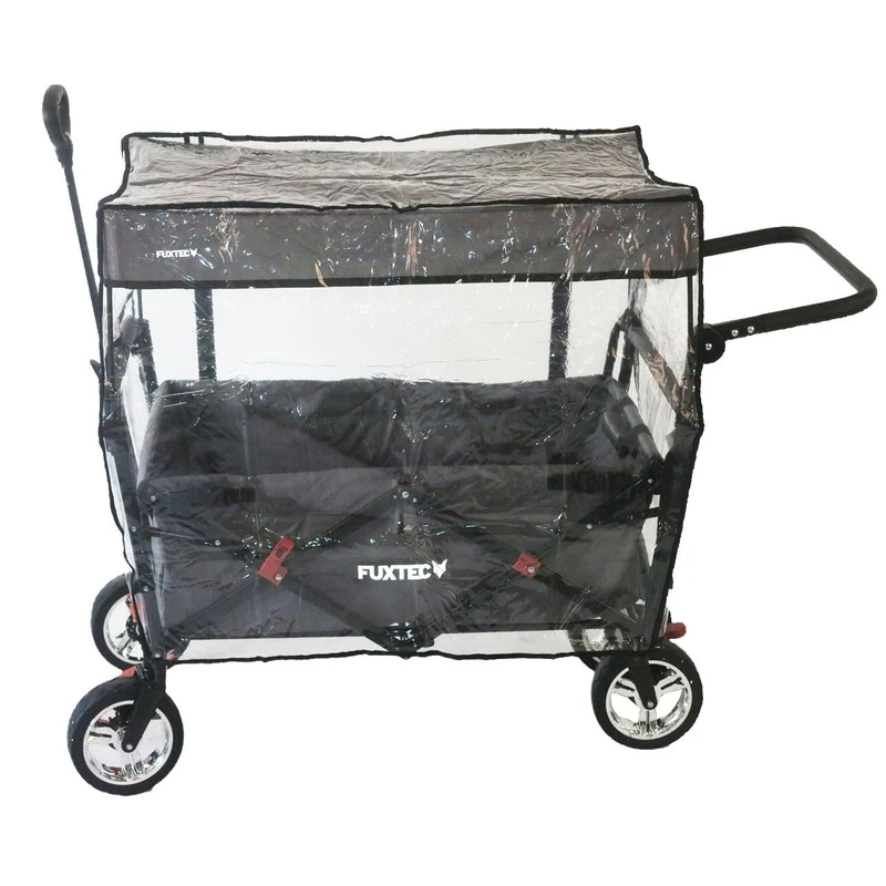 B-WARE Parapioggia trasparente per FUXTEC carrelli pighevoli CT700 protezione aria inverno