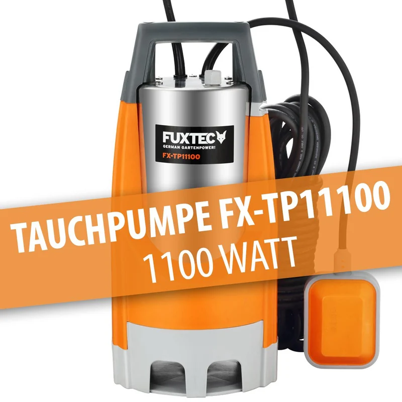 B-WARE Pompa a immersione 1100W FUXTEC FX-TP11100 - 15000 l/h