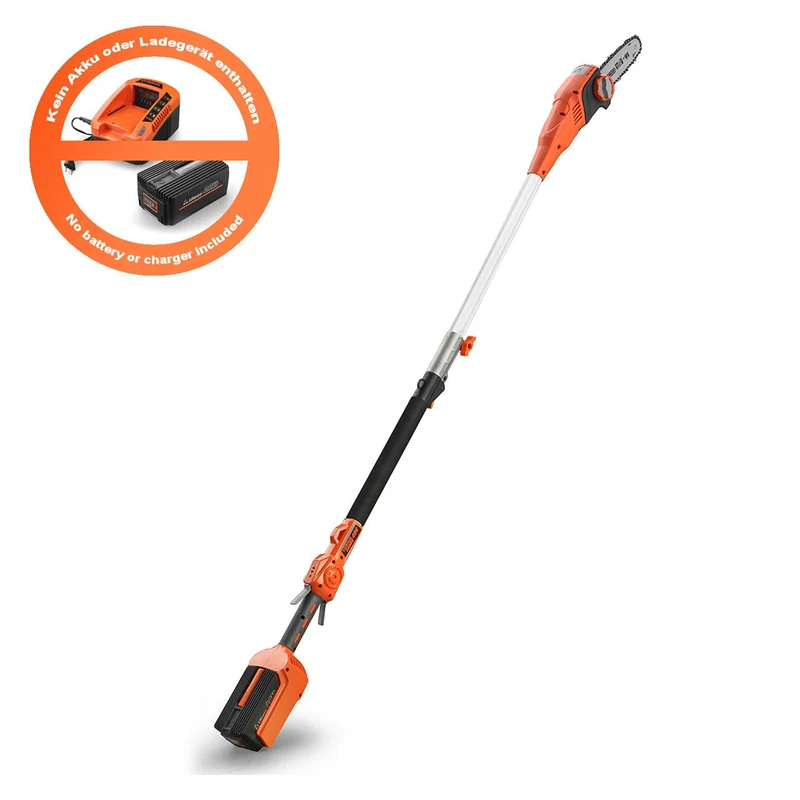 B-WARE Potatore telescopico a batteria 40 V / svettatoio FUXTEC FX-E608D - senza batteria