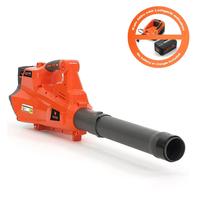 B-WARE Soffiatore a batteria 40V FUXTEC E435C -soffio 234 km/h- Senza batteria