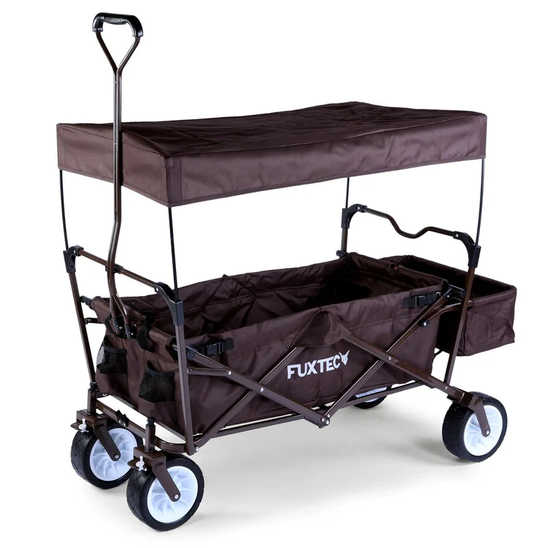 B-WARE Carrello manuale FUXTEC FX-BW100 CHOCO-BROWN