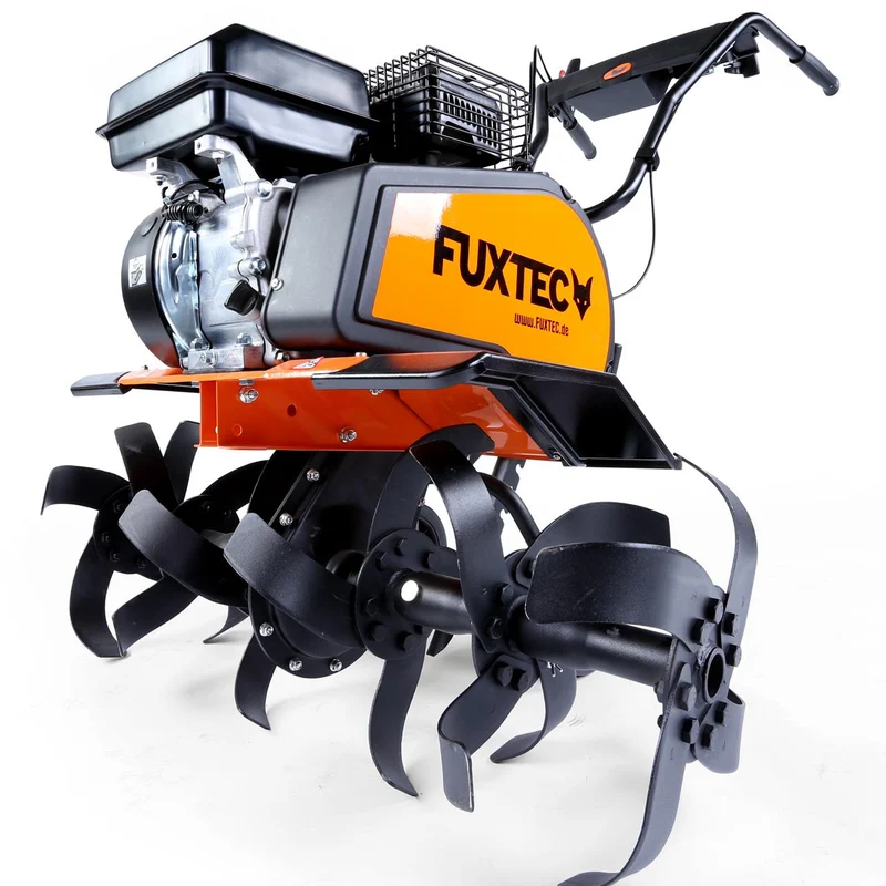 B-WARE Motozappa a scoppio motocoltivatore zappatrice 4 tempi 212cc FUXTEC AF1212