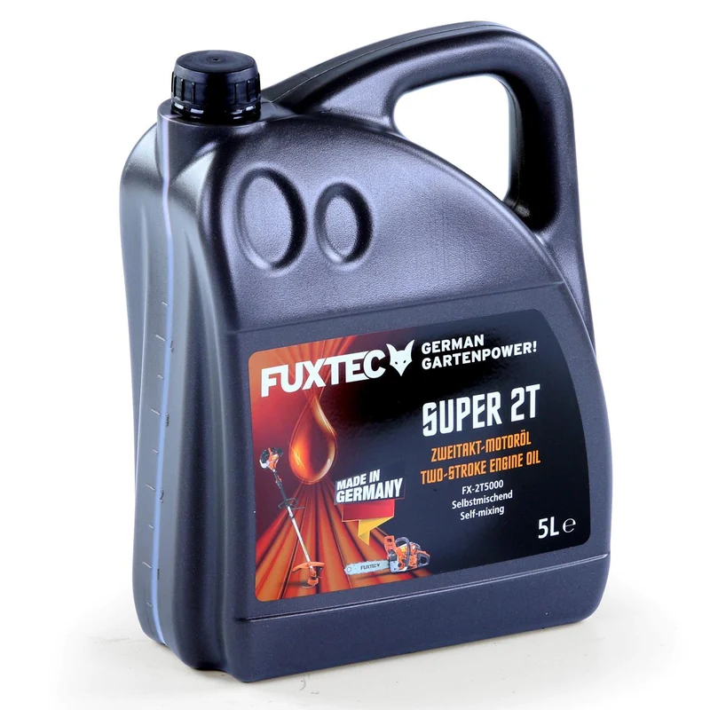 B-WARE 5 litri olio FUXTEC a due tempi automiscelante MADE in Germany per motori a 2 tempi es. motosega