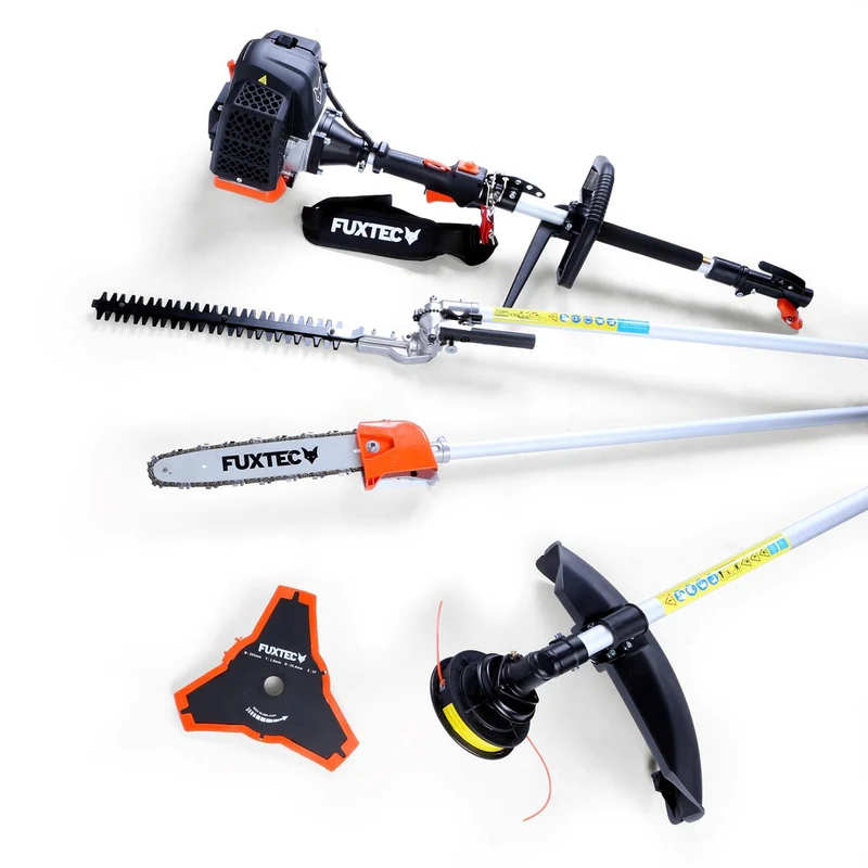 B-WARE Decespugliatore a scoppio multifunzione 4in 1 da 52 cc 2 tempi FX-MT152 FUXTEC