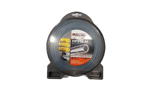 Filo titanium originale Emak, Efco, Oleomac rotondo 3,0 mm, 56 mt per testina decespugliatore