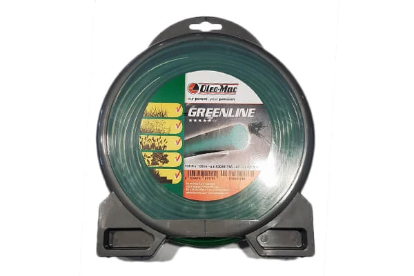 Filo greenline originale Emak, Efco, Oleomac tondo 3,5 mm, 41 metri per testina decespugliatore