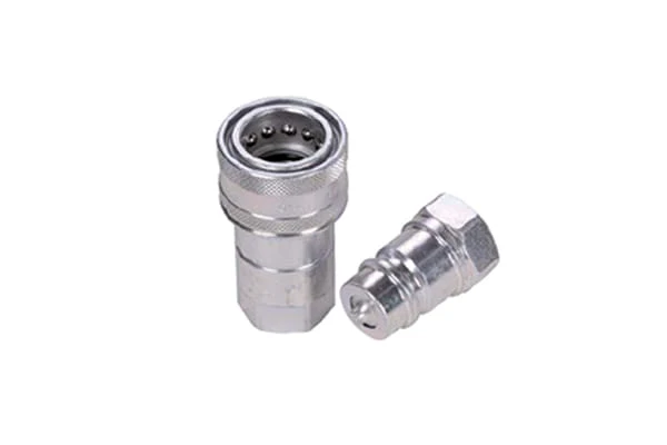 Innesto rapido a valvola, femmina 1/2 npt/conico, Faster serie NV per agricoltura, edilizia