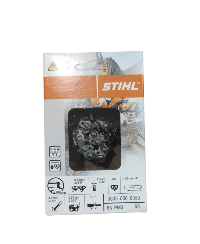 Catena originale stihl, 50 maglie 3/8"p, spessore 1,3 mm per barra, spranga 35 cm