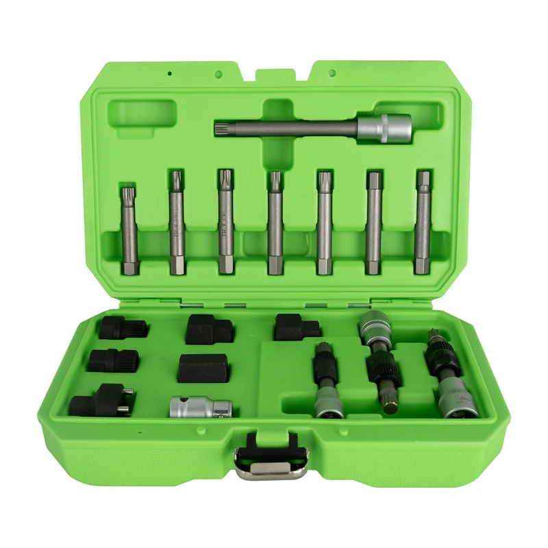 SET DI 18 PEZZI ESTRATTORE PULEGGE ALTERNATORE 51259 JBM