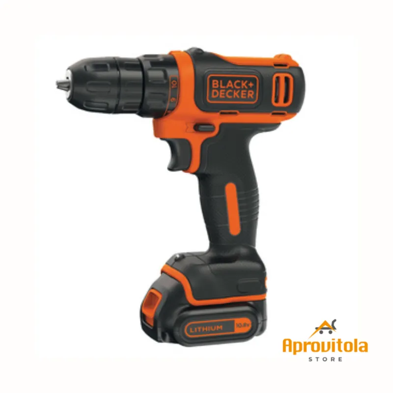 Trapano 0,8V-1,5Ah BDCDD12 | BLACK+DECKER