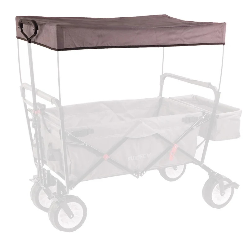 Tettuccio parasole FUXTEC GRIGIO per carretto