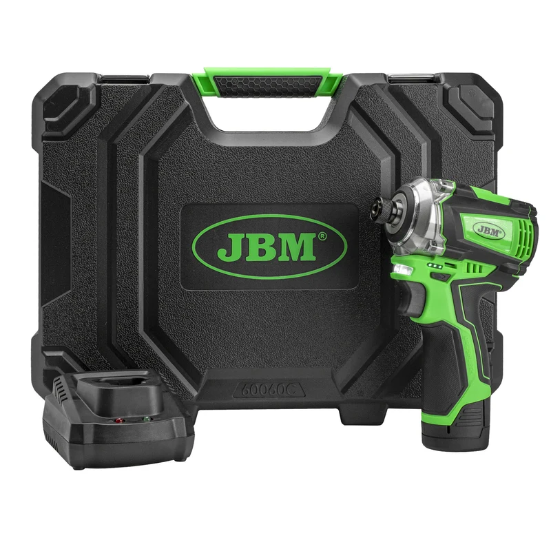 AVVITATORE A IMPULSI 1/4" 150NM BRUSHLESS CON CUSTODIA 60060C JBM