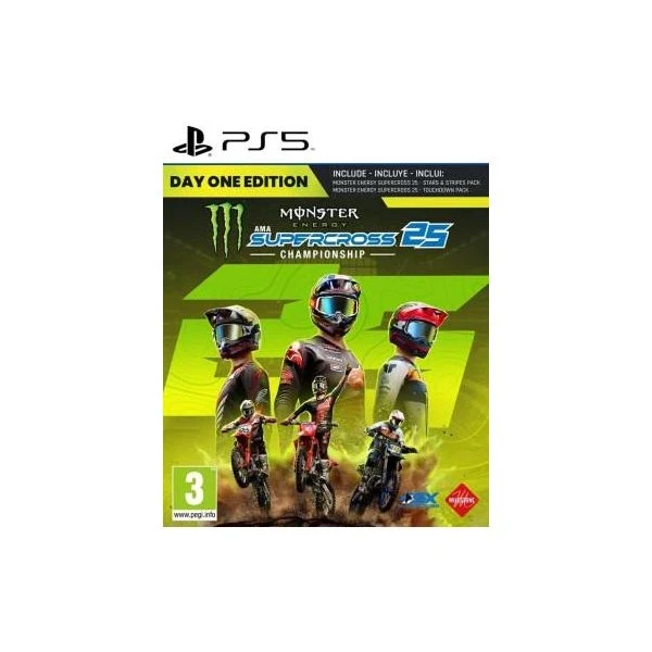 Ps5 monster energy supercross 25 the official videogame d1 ed eu - 8057168509946
