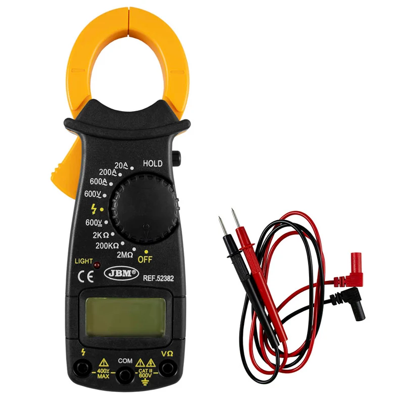 MULTIMETRO CON PINZA AMPEROMETRICA 52382 JBM
