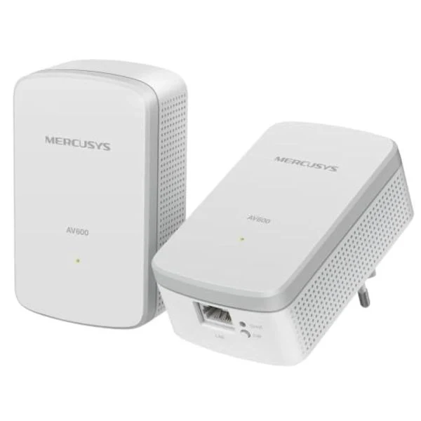 Adattatore ethernet per rete elettrica powerline mercusys mp300 kit