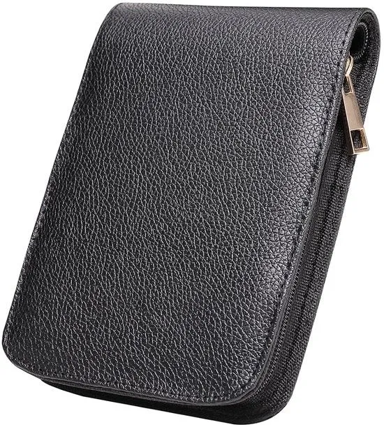 Oggetto di supporto per penna - Materiale PU di alta qualità - Nero - 1 pezzo