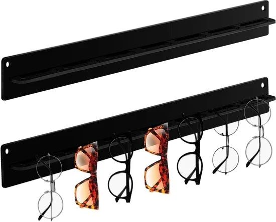 Porta occhiali trasparente - organizzatore multifunzionale - 1 pezzo - acrilico