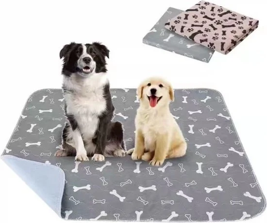 Pannelli assorbenti per cuccioli 2 in 1 - 70x80cm - Pannelli assorbenti superassorbenti - Pannelli assorbenti riciclabili - Mattonelle impermeabili per la formazione dell'igiene - Mattonelle per la formazione di cani, gatti e caviModello: 70x80cm