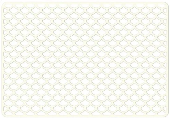 Mat di protezione per lavandino - Antiscivolo resistente al calore - Protezione per lavandino in silicone - Panno per lavandino - Panno anti-aderente multifunzionale non poroso per pavimento - Protezione per lavandino della cucina - 42x31x0.9cm