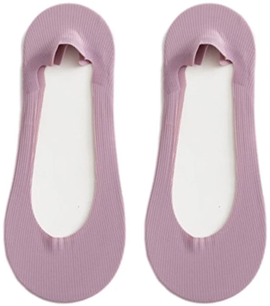 5 paia di calze di comfort in silicone Ice Silk senza vista - calze adatte per estate - calze in cotone leggere Ice Silk con antiscivolo in silicone - calze respiranti - calze ultra basse - calze di supporto invisibili - calze con tacchi alti