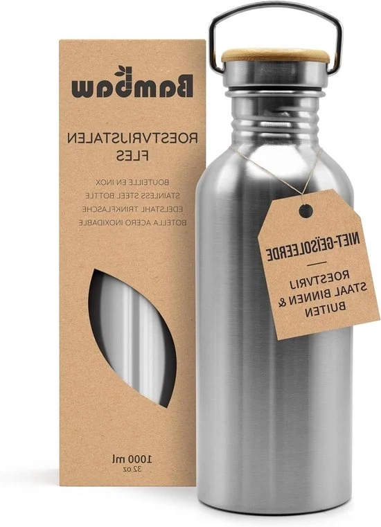 Filtro Acquedotto in Metallo - Sostenibile e Senza Plastica - 1 Litro